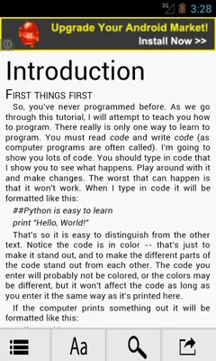 Python Programming in a day android App screenshot 9